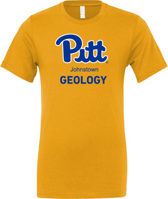 Pittsburgh Bella + Canvas Jersey Cotton T Shirt Pitt Johnstown Geology - ONLINE ONLY