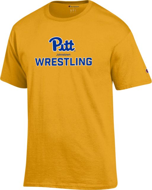 Pittsburgh Champion T Shirt Pitt Johnstown Wrestling - ONLINE ONLY