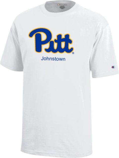 Pittsburgh Youth Champion Short Sleeve Tee Script Pitt Johnstown - ONLINE ONLY