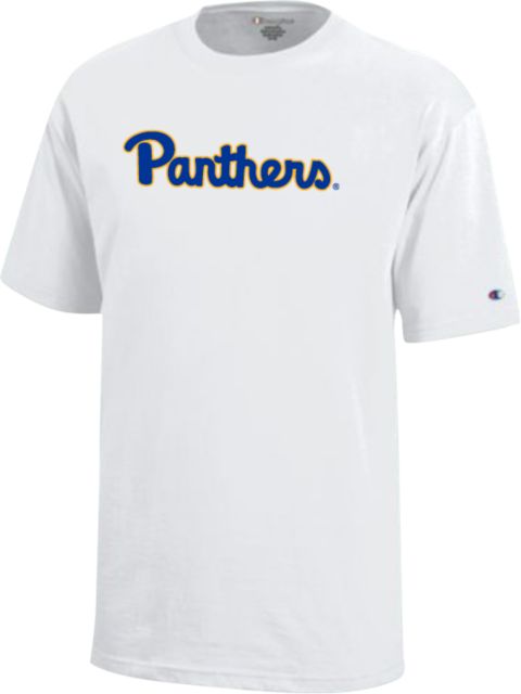 Pittsburgh Youth Champion Short Sleeve Tee Script Panthers - ONLINE ONLY