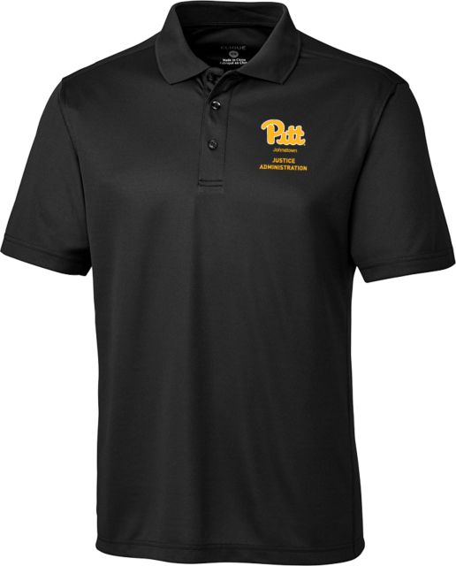 Pittsburgh C&B Clique Ice Pique Polo Pitt Johnstown Justice Administration - ONLINE ONLY