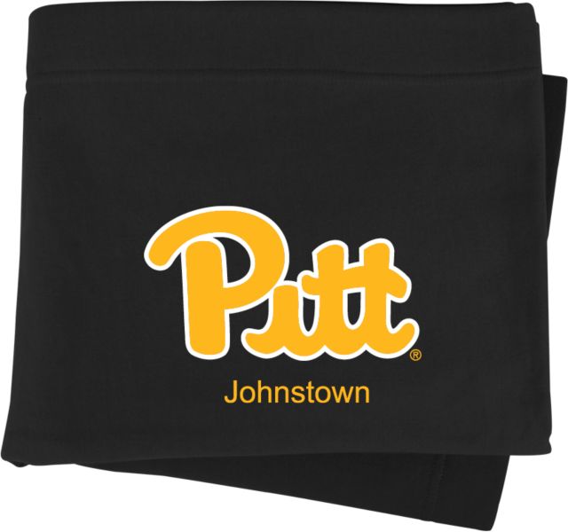 Pittsburgh Sweatshirt Blanket Script Pitt Johnstown - ONLINE ONLY