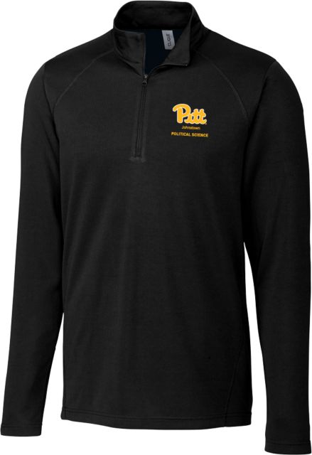 Pittsburgh C&B Clique Ice Pique Half Zip Pitt Johnstown Political Science - ONLINE ONLY