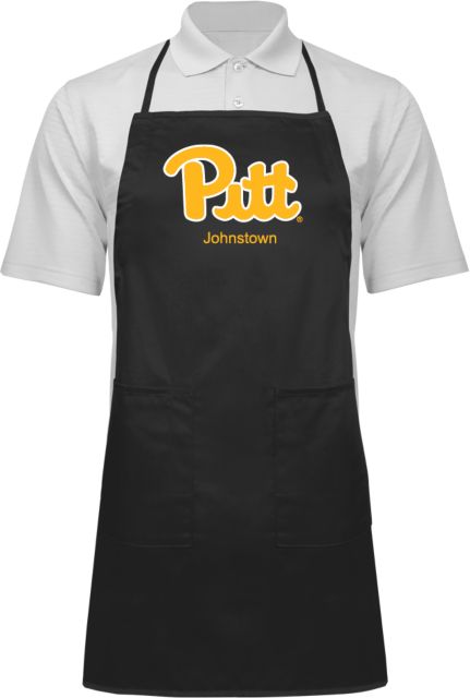 Pittsburgh Full Length Apron Script Pitt Johnstown - ONLINE ONLY