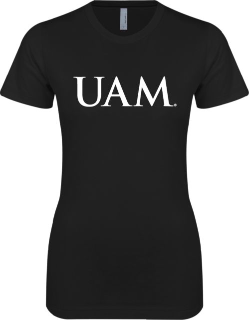 Arkansas Monticello Next Level Womens Boyfriend Tee Primary Institutional - ONLINE ONLY