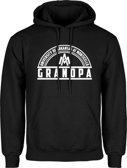 Arkansas Monticello Fleece Hoodie Grandpa - ONLINE ONLY