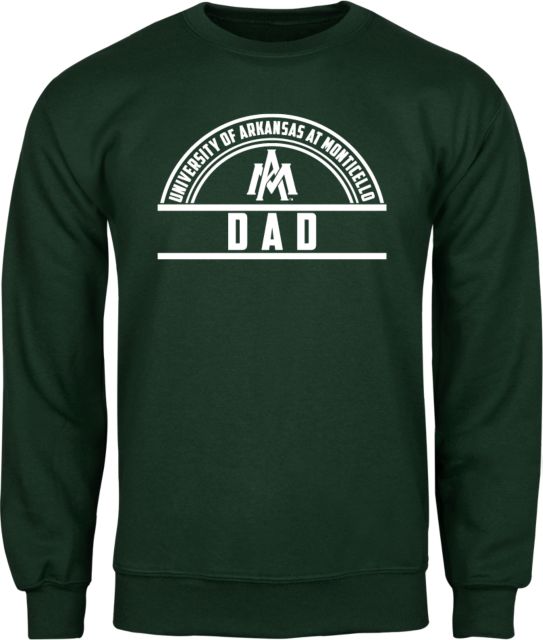 Arkansas Monticello Fleece Crew Dad - ONLINE ONLY