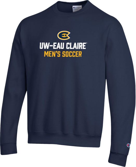 Eau Claire Champion Fleece Crew UW Eau Claire Mens Soccer - ONLINE ONLY