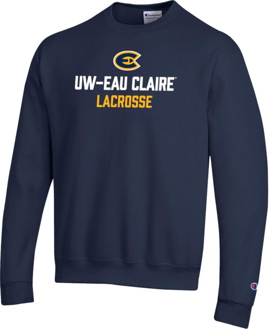 Eau Claire Champion Fleece Crew UW Eau Claire Lacrosse - ONLINE ONLY