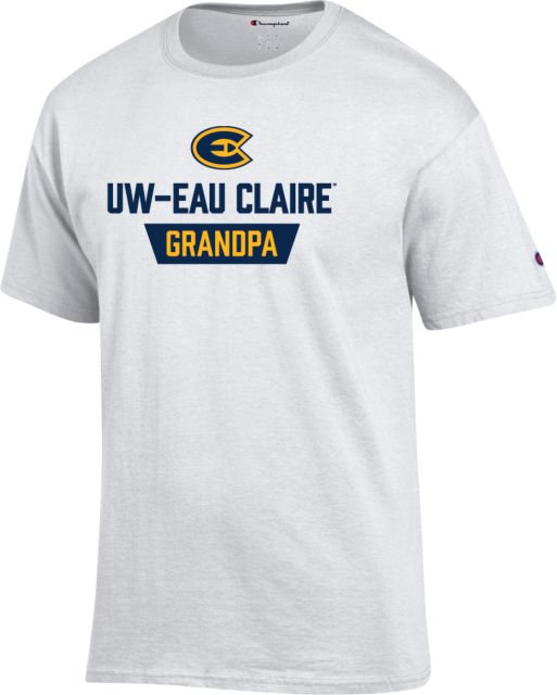 Eau Claire Champion T Shirt UW Eau Claire Grandpa - ONLINE ONLY