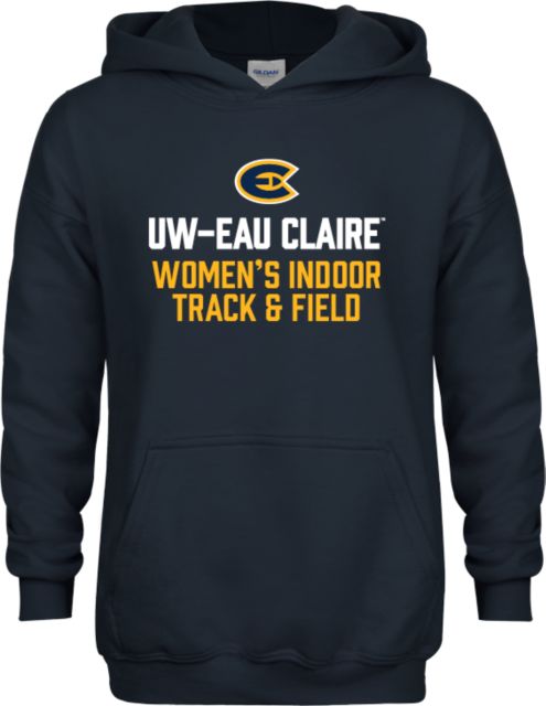Eau Claire Youth Fleece Hoodie UW Eau Claire Womens Indoor Track and Field - ONLINE ONLY