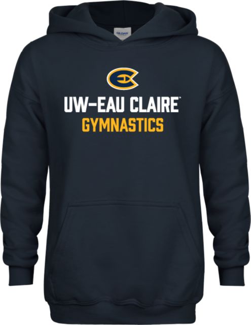 Eau Claire Youth Fleece Hoodie UW Eau Claire Gymnastics - ONLINE ONLY