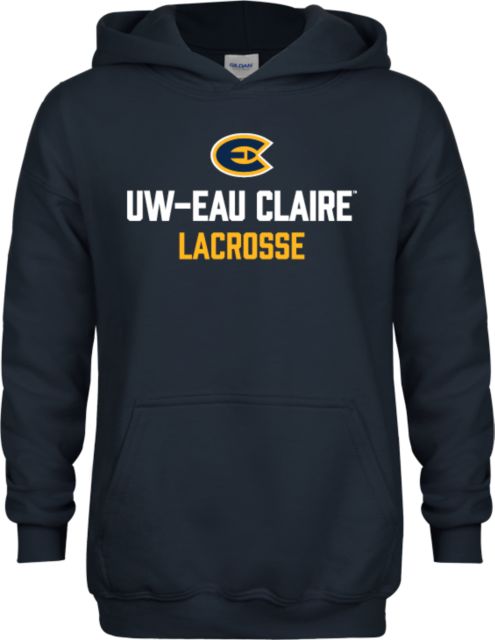 Eau Claire Youth Fleece Hoodie UW Eau Claire Lacrosse - ONLINE ONLY