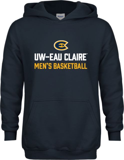 Eau Claire Youth Fleece Hoodie UW Eau Claire Mens Basketball - ONLINE ONLY