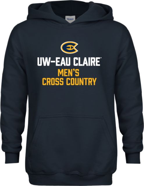 Eau Claire Youth Fleece Hoodie UW Eau Claire Mens Cross Country - ONLINE ONLY