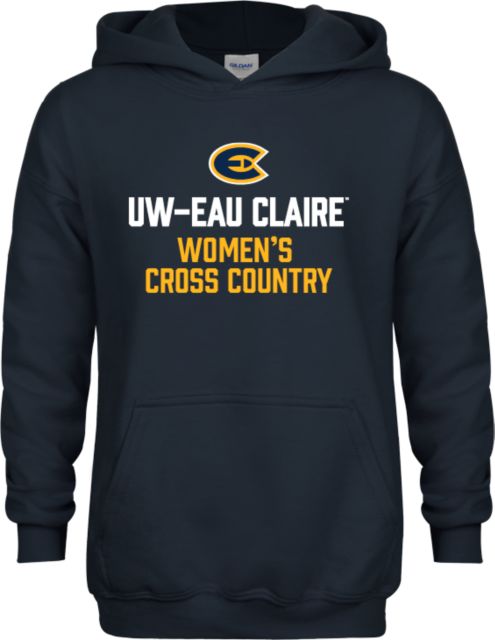 Eau Claire Youth Fleece Hoodie UW Eau Claire Womens Cross Country - ONLINE ONLY