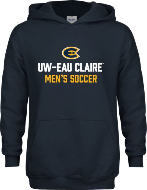Eau Claire Youth Fleece Hoodie UW Eau Claire Mens Soccer - ONLINE ONLY