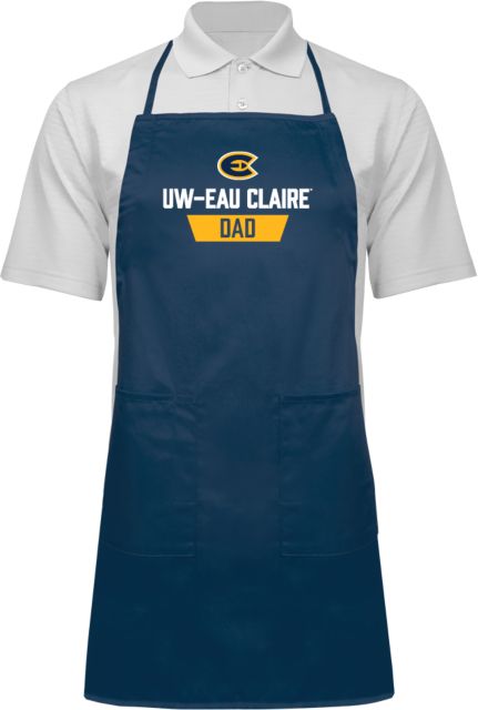 Eau Claire Full Length Apron UW Eau Claire Dad - ONLINE ONLY