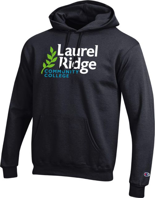 Laurel Ridge Champion Fleece Hoodie Wordmark Stacked - ONLINE ONLY