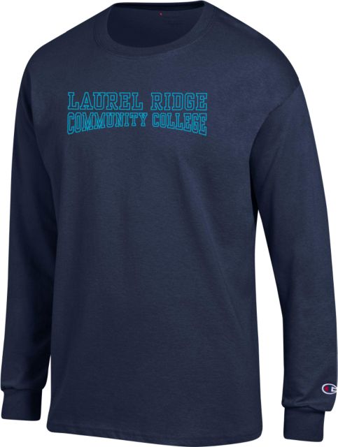 Laurel Ridge Champion Long Sleeve T Shirt Collegiate - ONLINE ONLY