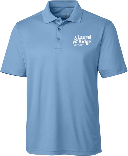 Laurel Ridge Clique Ice Pique Polo Wordmark Stacked - ONLINE ONLY
