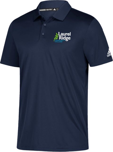 Laurel Ridge Adidas Grind Polo Wordmark Stacked - ONLINE ONLY