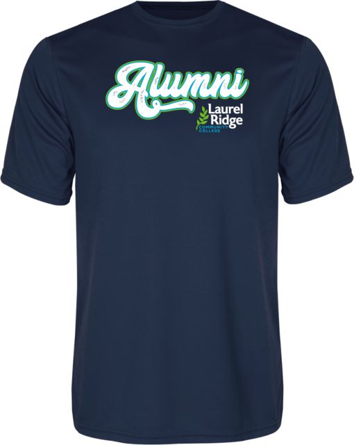 Laurel Ridge Performance Tee Alumni Script - ONLINE ONLY