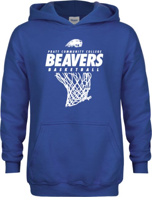 Pratt CC Youth Fleece Hoodie Pratt CC Beavers Basketball w/ Hanging Net - ONLINE ONLY