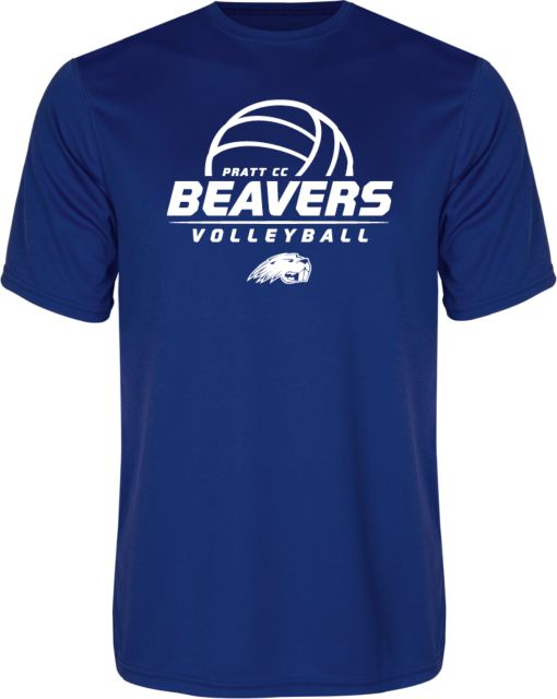 Pratt CC Performance Tee Pratt CC Beavers Volleyball Stacked - ONLINE ONLY
