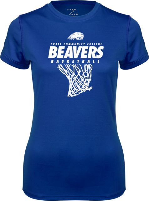 Pratt CC Ladies Syntrel Performance Tee Pratt CC Beavers Basketball w/ Hanging Net - ONLINE ONLY