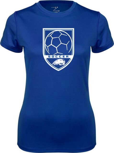 Pratt CC Ladies Syntrel Performance Tee Soccer Shield w/ Logo - ONLINE ONLY