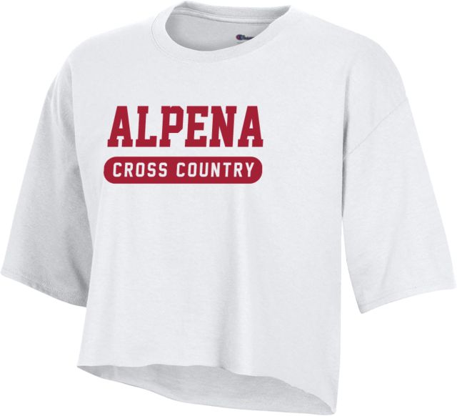 Alpena Champion Crop Tee Cross Country - ONLINE ONLY