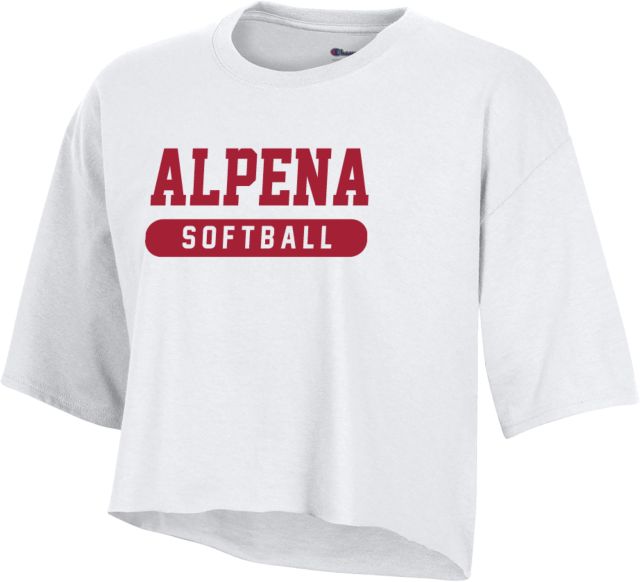 Alpena Champion Crop Tee Softball - ONLINE ONLY
