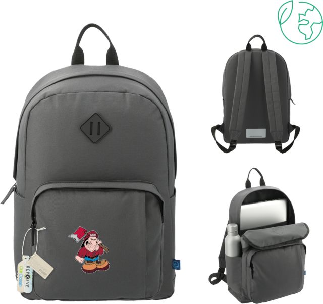 Alpena Repreve Ocean Everyday 15 inch Computer Backpack Mascot - ONLINE ONLY