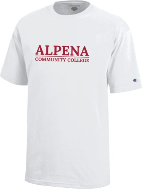 Alpena Youth Champion Short Sleeve Tee Wordmark - ONLINE ONLY