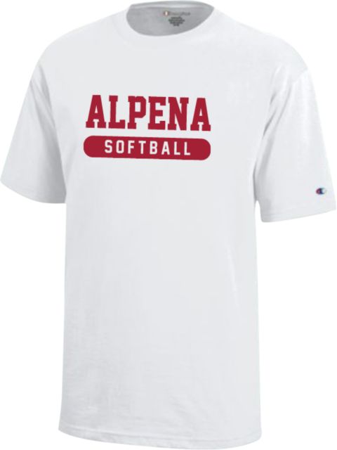 Alpena Youth Champion Short Sleeve Tee Softball - ONLINE ONLY