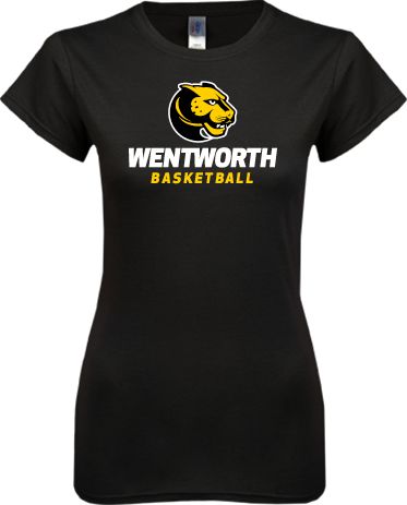 Wentworth Next Level Ladies SoftStyle Junior Fitted Tee Basketball - ONLINE ONLY