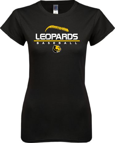 Wentworth Next Level Ladies SoftStyle Junior Fitted Tee Baseball Seams Stacked Design - ONLINE ONLY