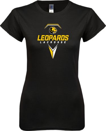 Wentworth Next Level Ladies SoftStyle Junior Fitted Tee Lacrosse Geometric Design - ONLINE ONLY