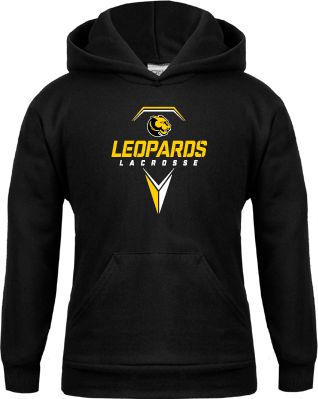 Wentworth Youth Fleece Hoodie Lacrosse Geometric Design - ONLINE ONLY