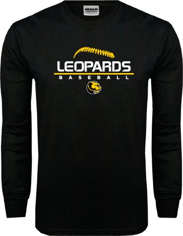 Wentworth Long Sleeve TShirt Baseball Seams Stacked Design - ONLINE ONLY