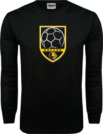Wentworth Long Sleeve TShirt Soccer Shield Design - ONLINE ONLY