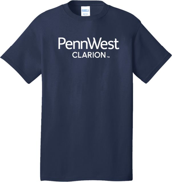 PennWest Clarion Extended T Shirt PennWest Clarion Institutional Mark - PLUS - ONLINE ONLY
