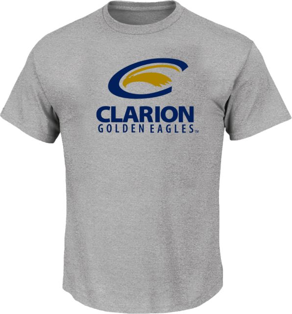 PennWest Clarion Tall T Shirt T Clarion Primary Athletic Mark - PLUS - ONLINE ONLY