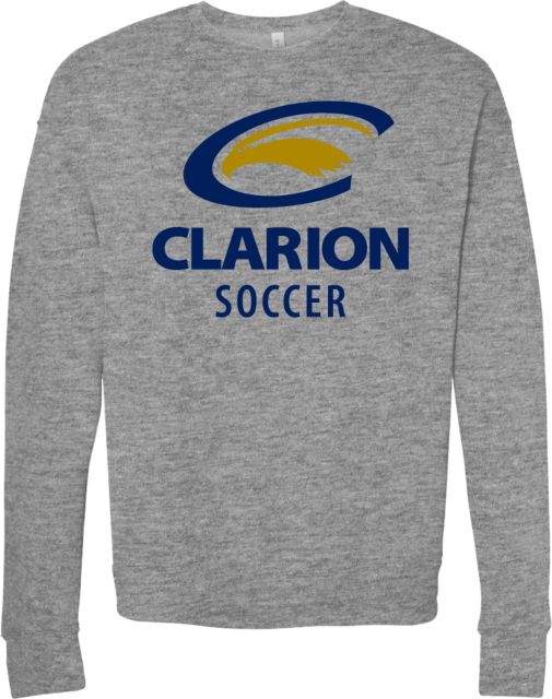 PennWest Clarion Bella + Canvas Fleece Crew Clarion C Eagle - Soccer - ONLINE ONLY