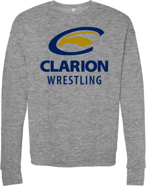 PennWest Clarion Bella + Canvas Fleece Crew Clarion C Eagle - Wrestling - ONLINE ONLY