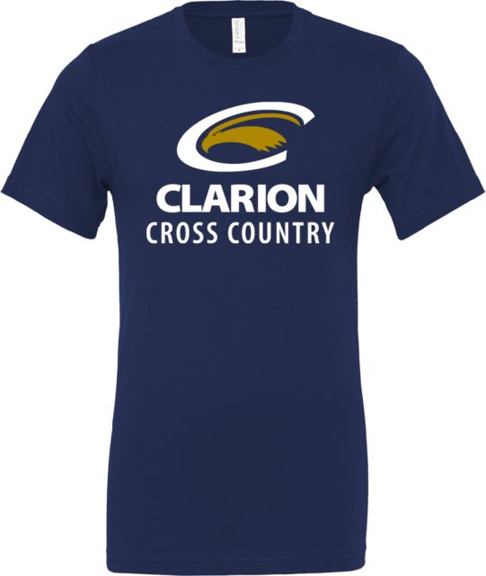 PennWest Clarion Bella + Canvas Jersey Cotton T Shirt Clarion C Eagle - Cross Country - ONLINE ONLY