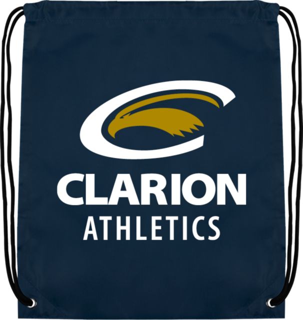 PennWest Clarion Drawstring Backpack Clarion C Eagle - Athletics - ONLINE ONLY