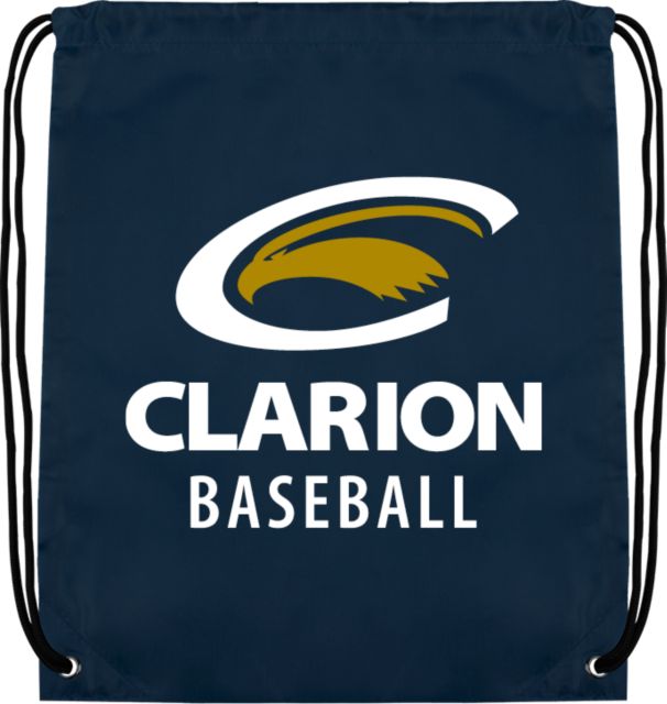 PennWest Clarion Drawstring Backpack Clarion C Eagle - Baseball - ONLINE ONLY