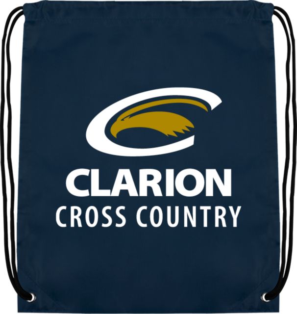 PennWest Clarion Drawstring Backpack Clarion C Eagle - Cross Country - ONLINE ONLY